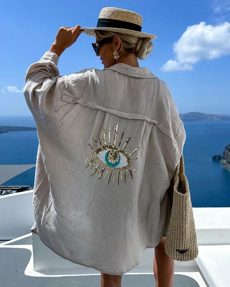 Chloe | Shirt with sequins