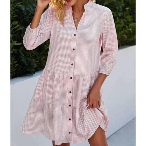 Chloe | Checkered summer dress