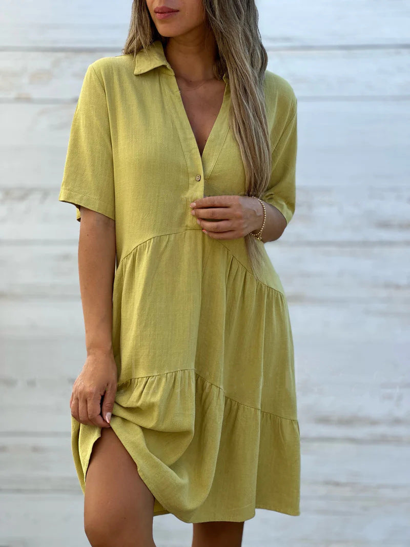 Chloe | Casual linen summer dress