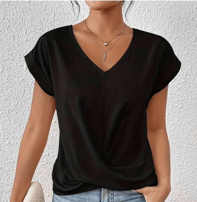 Chloe | Elegant V-neck top