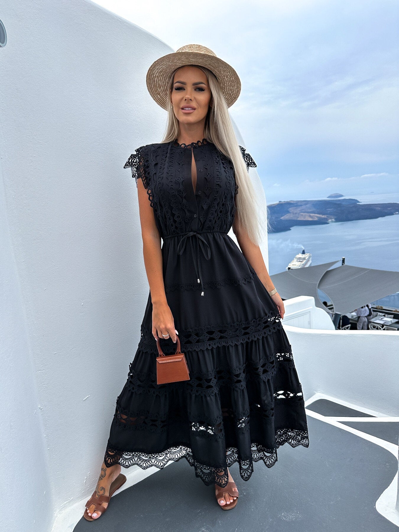 Chloe | Elegant detailed lace dress