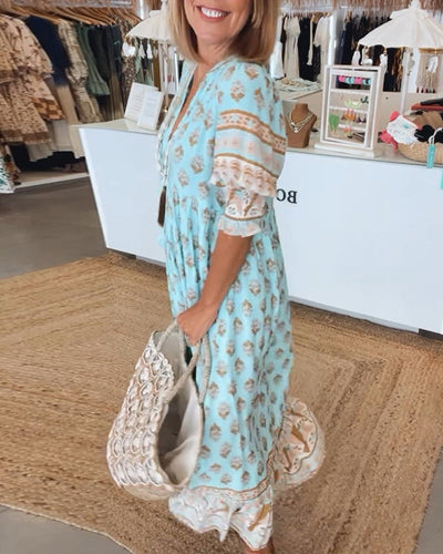Chloe | Flowing bohemian dress