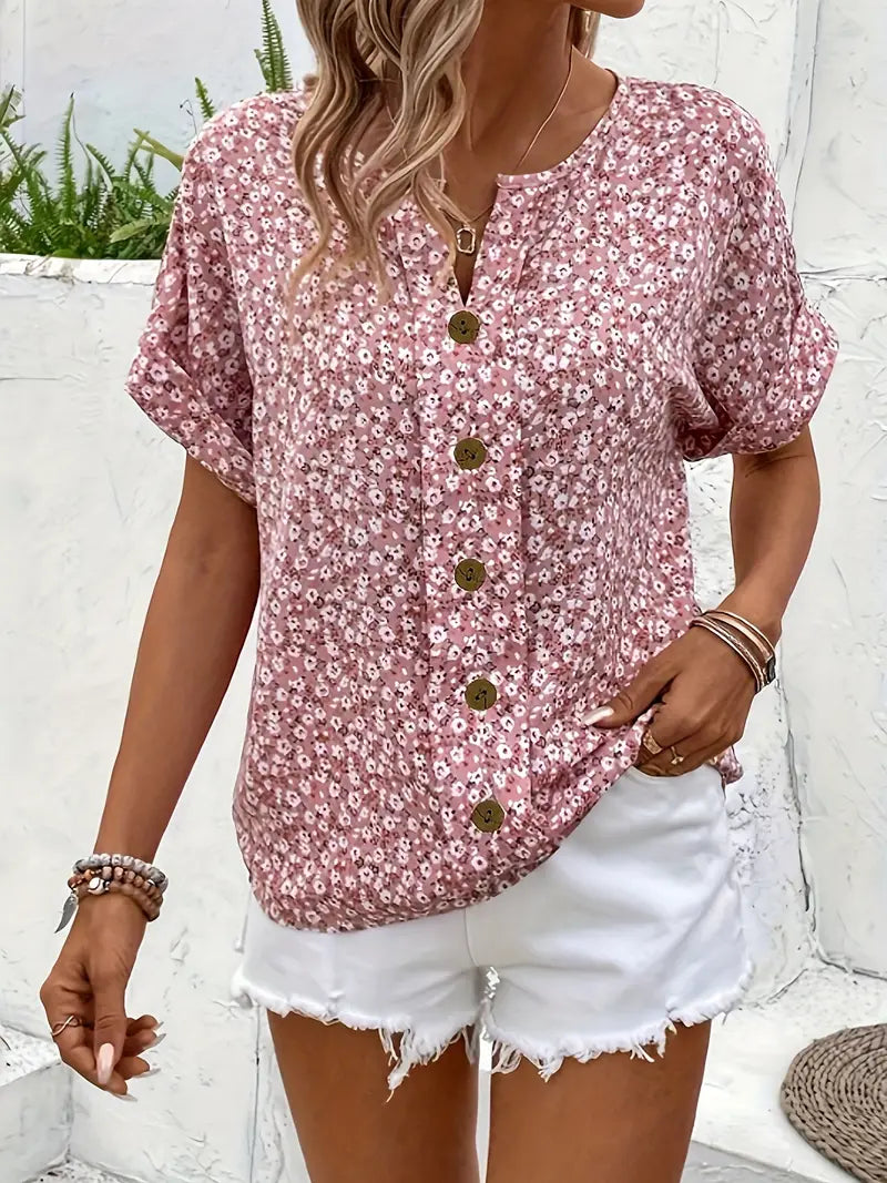 Chloe | Blouse with flowers
