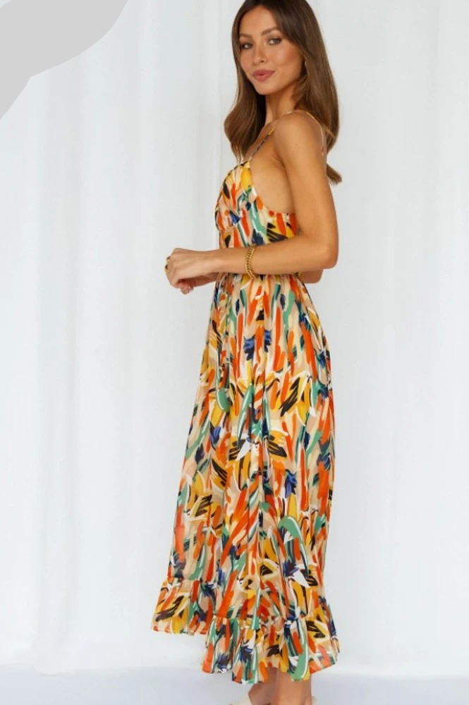 Chloe | Colourful summer dress