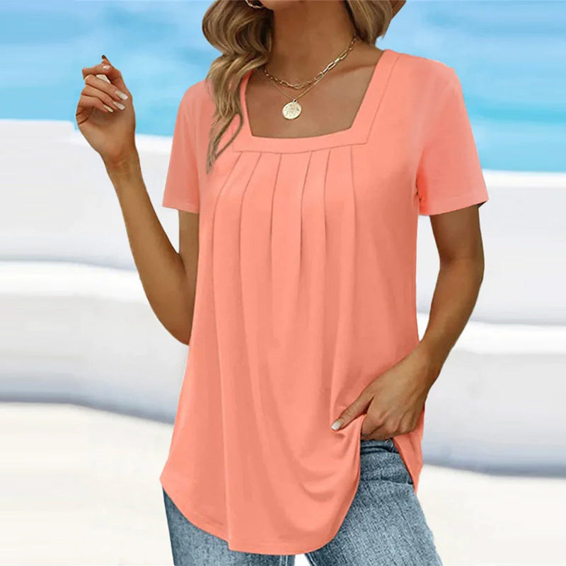 Chloe | Pleated blouse
