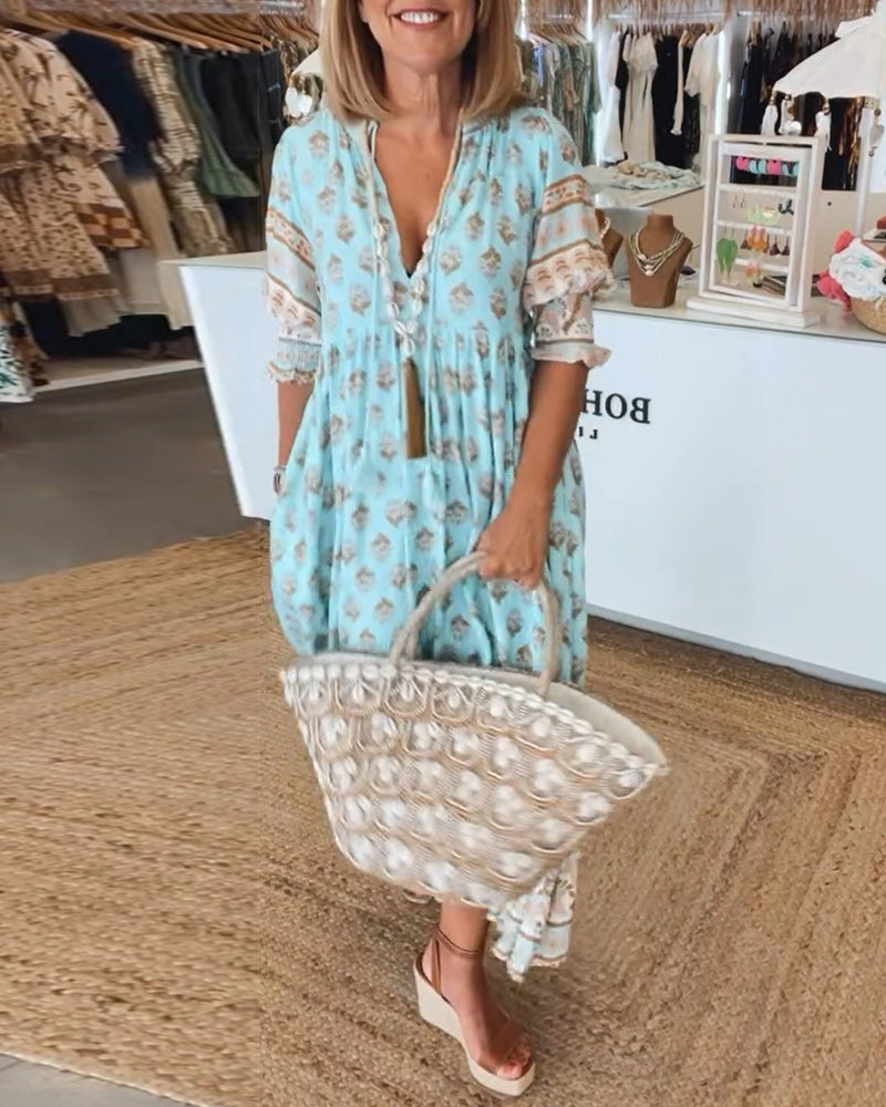 Chloe | Flowing bohemian dress