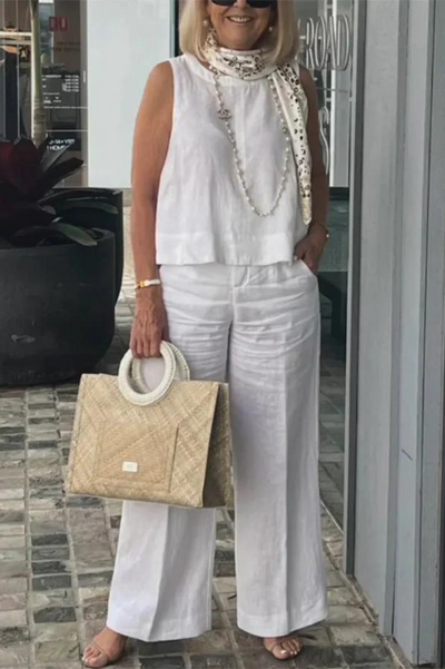 Chloe | Two-piece linen set