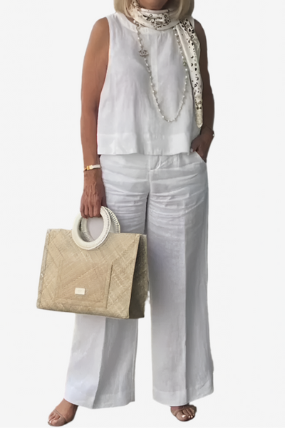 Chloe | Two-piece linen set