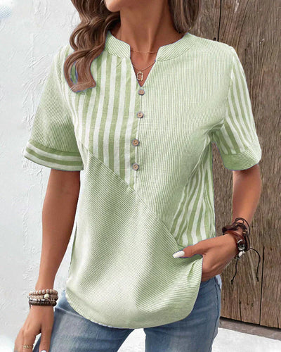 Chloe | Elegant striped blouse