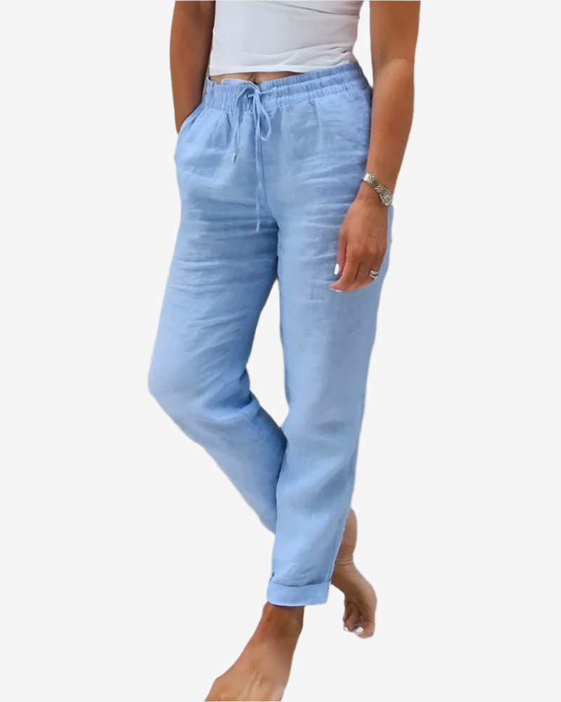 Chloe | Comfortable linen trousers