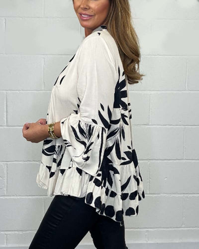 Chloe | Longsleeve floral blouse
