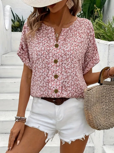 Chloe | Blouse with flowers