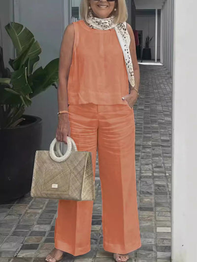 Chloe | Two-piece linen set