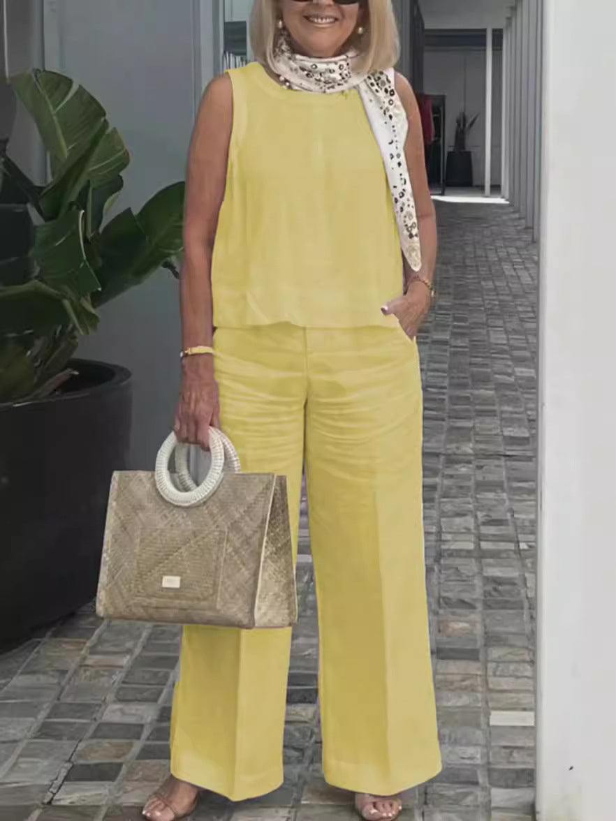 Chloe | Two-piece linen set