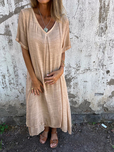 Chloe | Everyday summer dress in linen