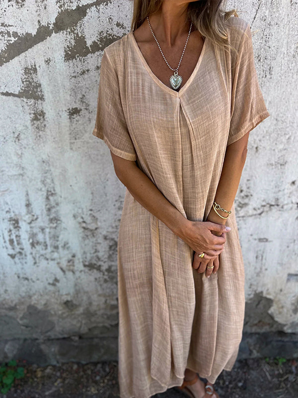 Chloe | Everyday summer dress in linen