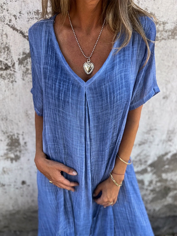 Chloe | Everyday summer dress in linen