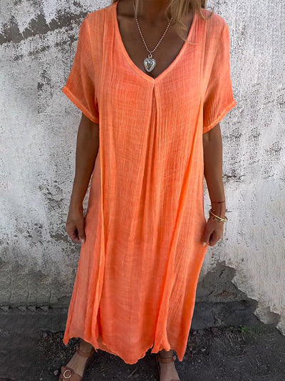 Chloe | Everyday summer dress in linen