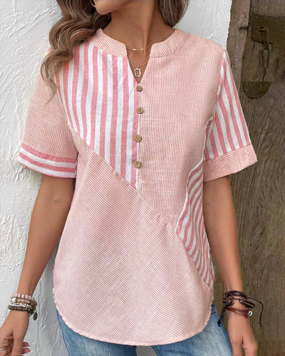 Chloe | Elegant striped blouse
