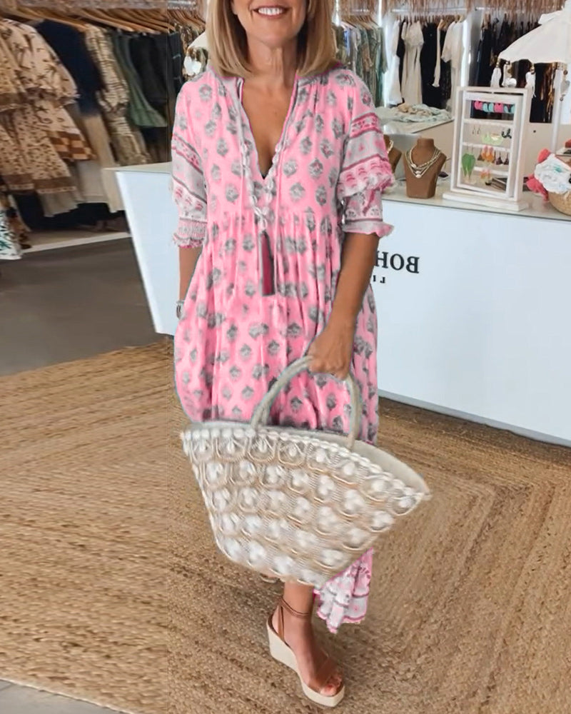 Chloe | Flowing bohemian dress