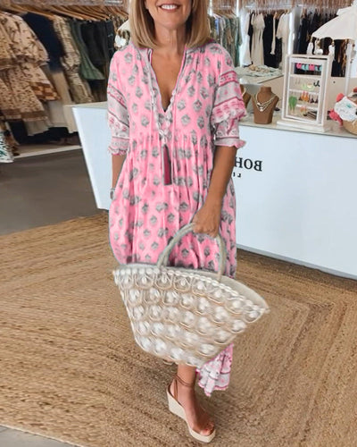 Chloe | Flowing bohemian dress