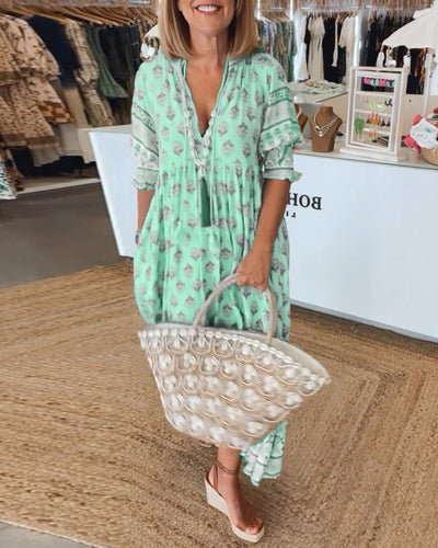 Chloe | Flowing bohemian dress