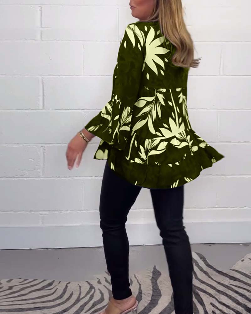 Chloe | Longsleeve floral blouse