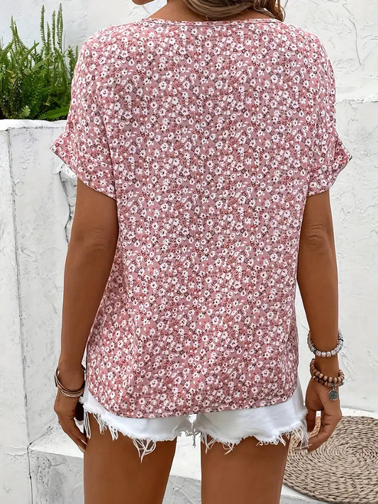 Chloe | Blouse with flowers