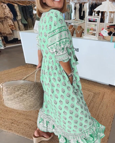 Chloe | Flowing bohemian dress
