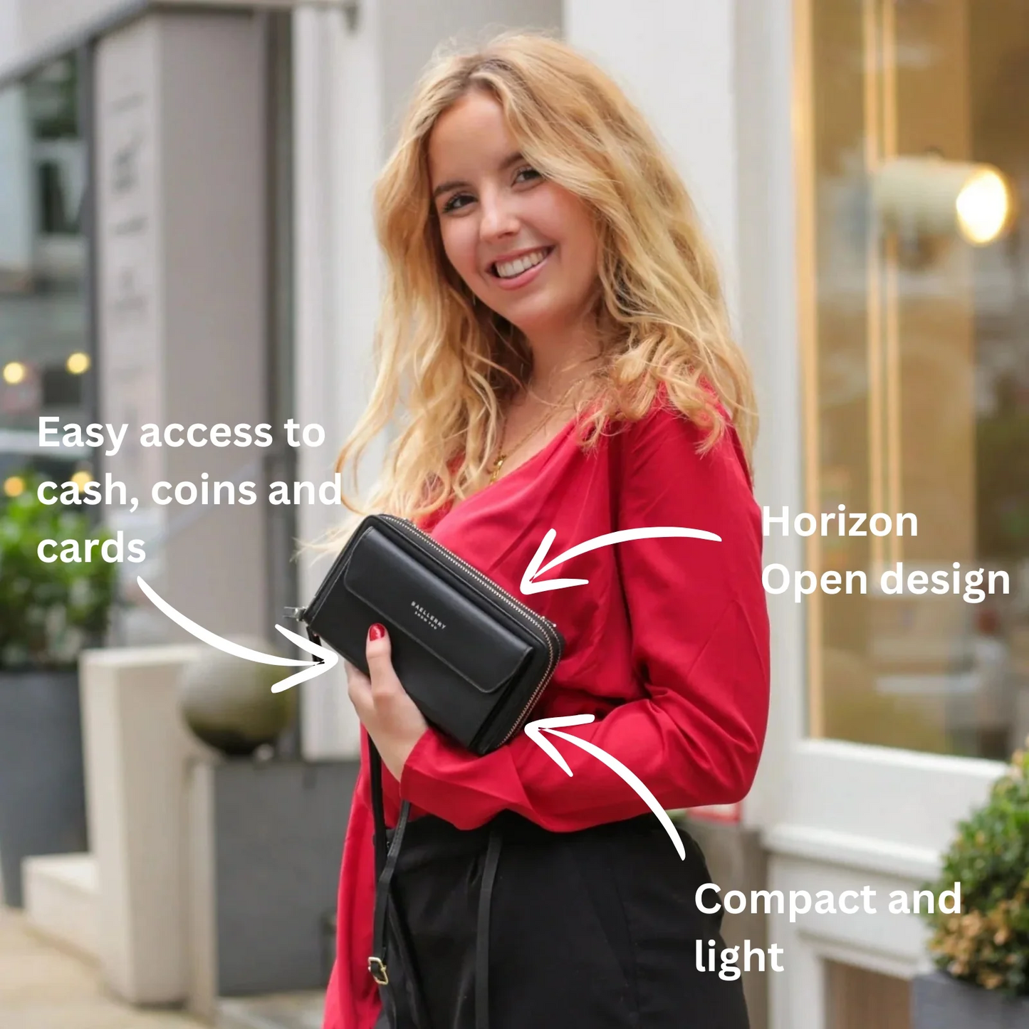 Chloe | Leather wallet bag