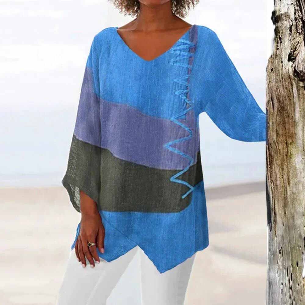 Chloe | Abstract blouse