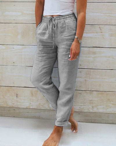 Chloe | Comfortable linen trousers