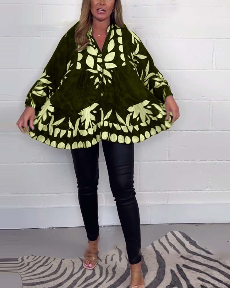 Chloe | Longsleeve floral blouse