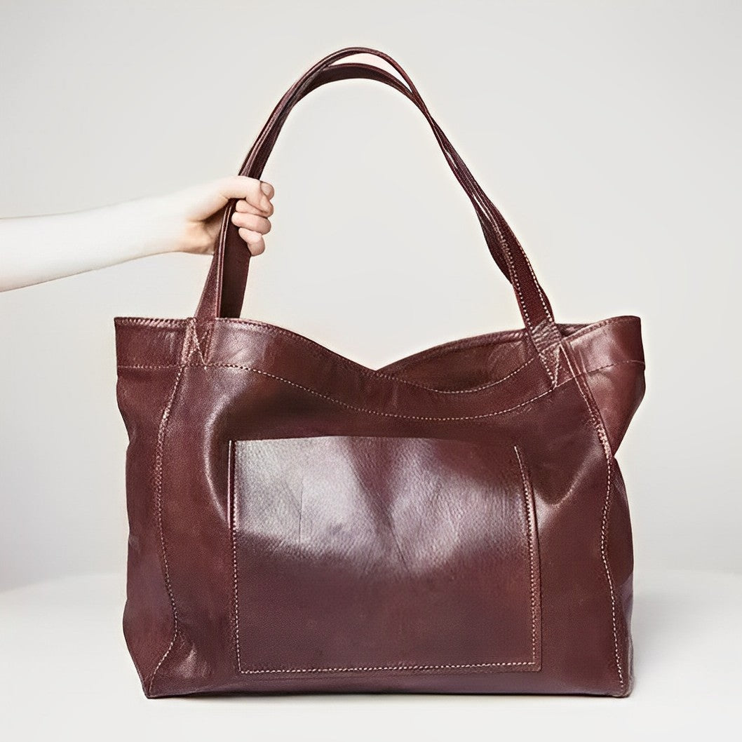 Chloe | Vintage-style leather shoulder bag