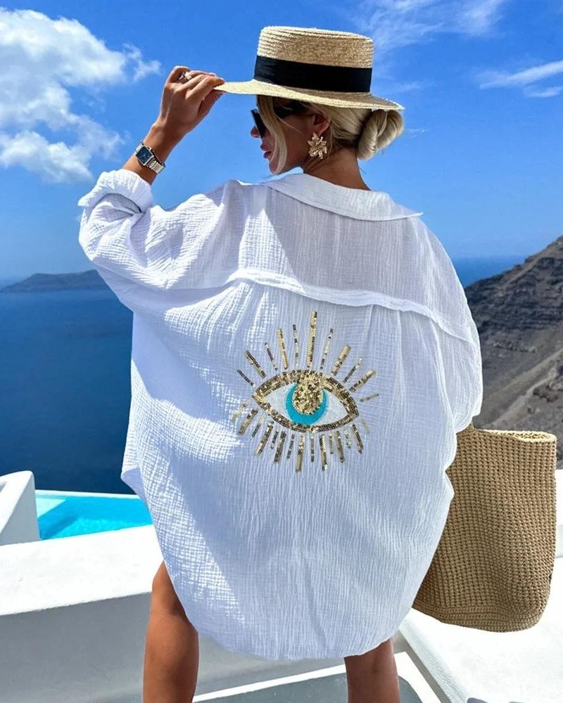 Chloe | Shirt with sequins