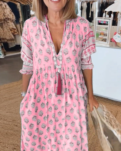 Chloe | Flowing bohemian dress