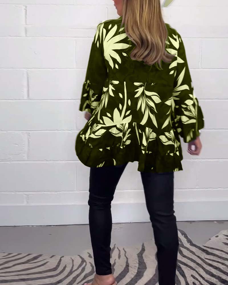 Chloe | Longsleeve floral blouse