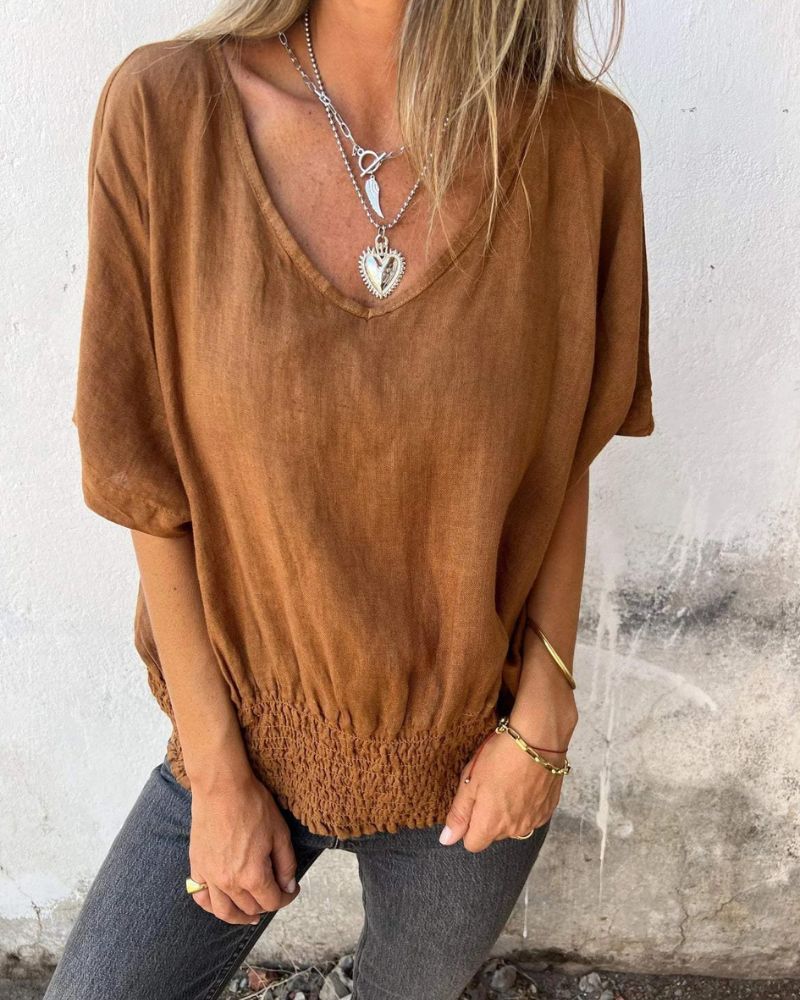 Chloe | Comfortable linen shirt