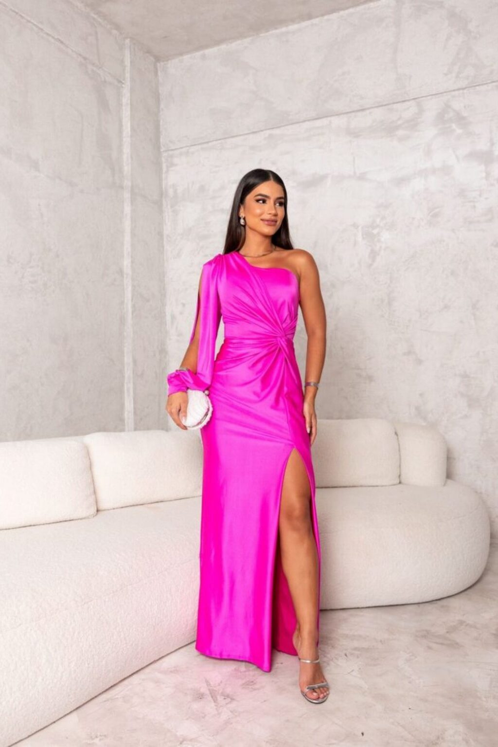 Chloe | Satin dress