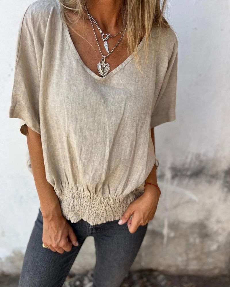 Chloe | Comfortable linen shirt