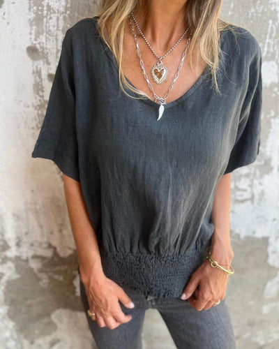 Chloe | Comfortable linen shirt