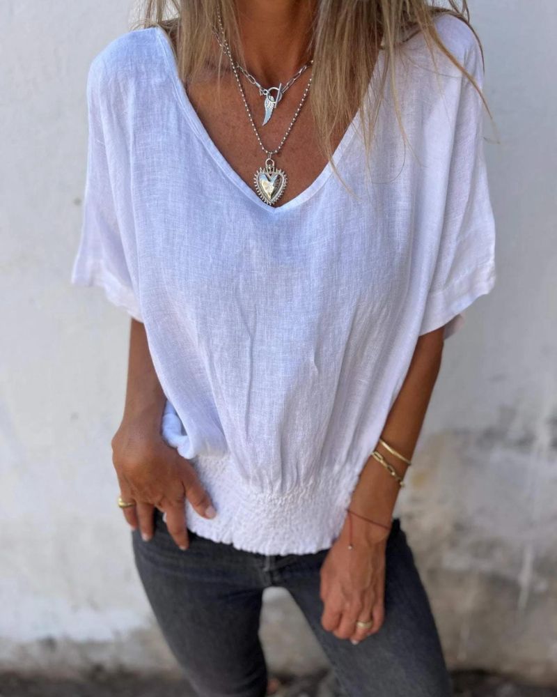 Chloe | Comfortable linen shirt
