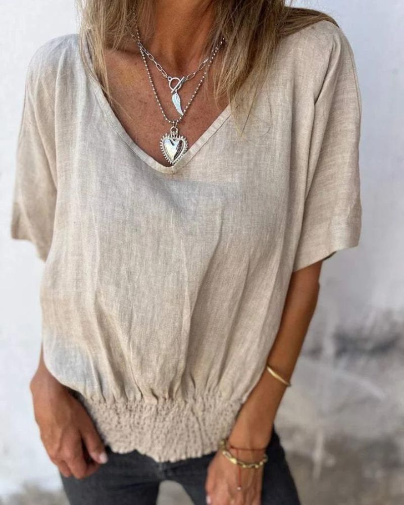Chloe | Comfortable linen shirt