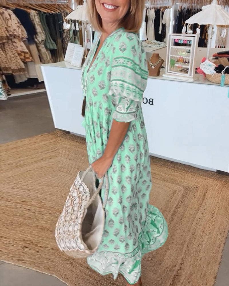 Chloe | Flowing bohemian dress