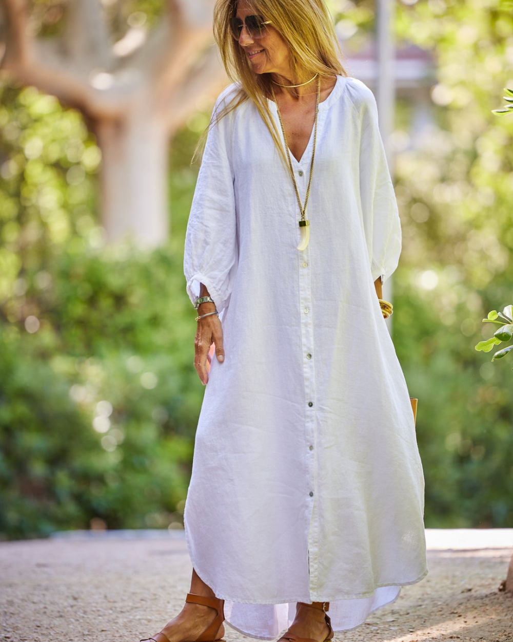 Chloe | Lovely light linen dress
