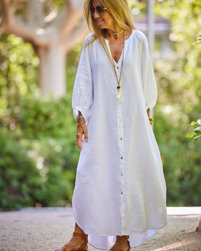 Chloe | Lovely light linen dress