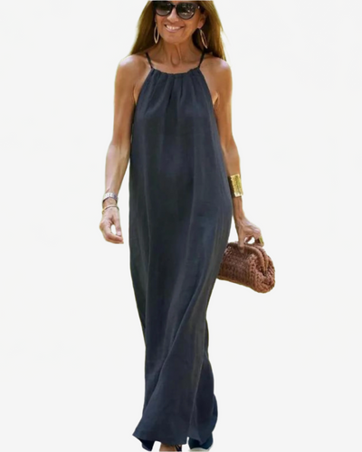 Chloe | Floating linen dress