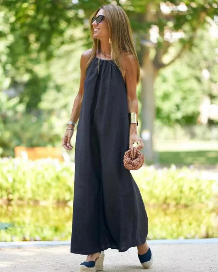 Chloe | Floating linen dress