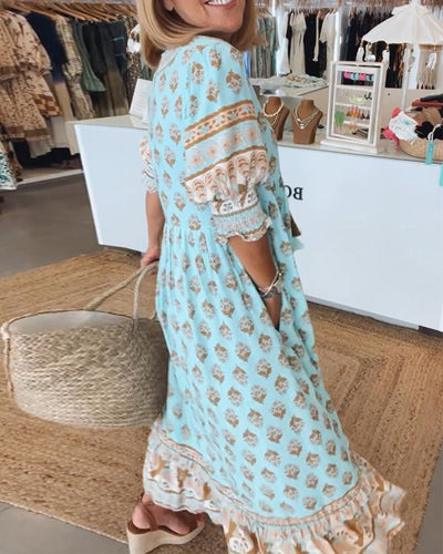 Chloe | Flowing bohemian dress