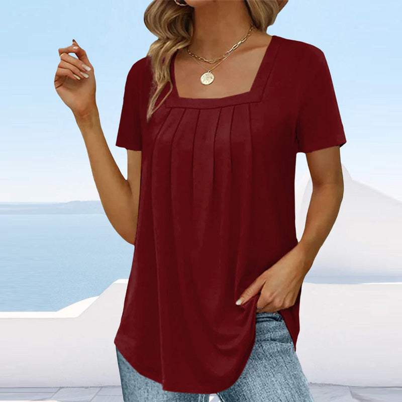 Chloe | Pleated blouse